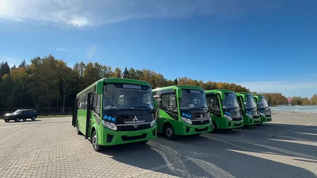 Пять новых автобусов в ближайшее время выйдут на городские маршруты Кирова