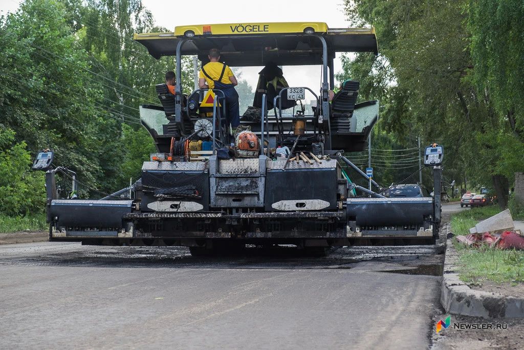 В Нагорском районе впервые с момента постройки отремонтировали дорогу