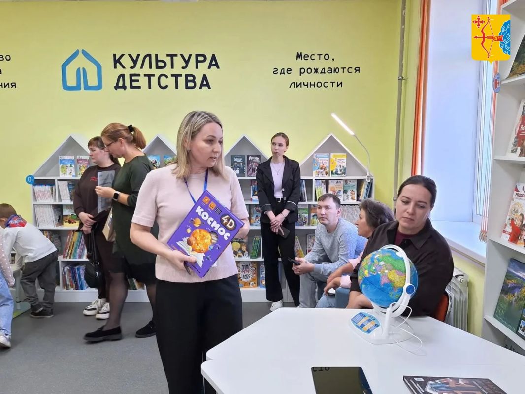 В Шабалинском районе на базе межпоселенческой центральной детской библиотеки открылся детский культурно-просветительский центр
