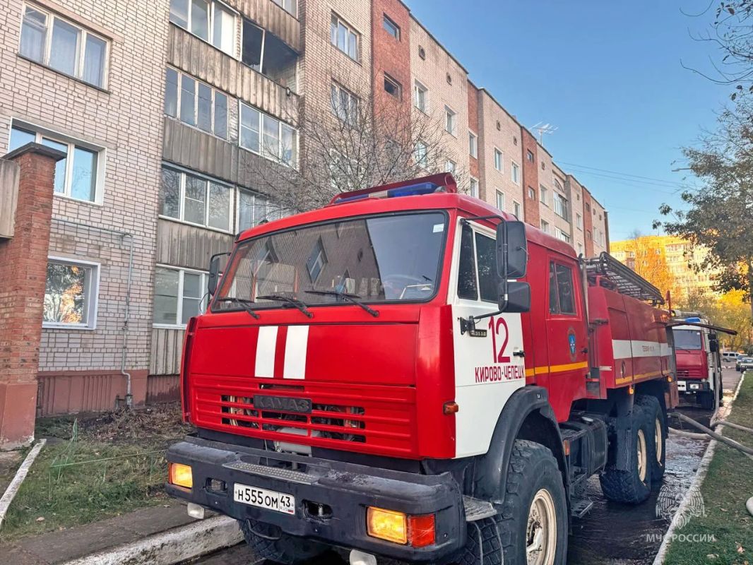 В Кирово-Чепецке устанавливают причину пожара с гибелью человека