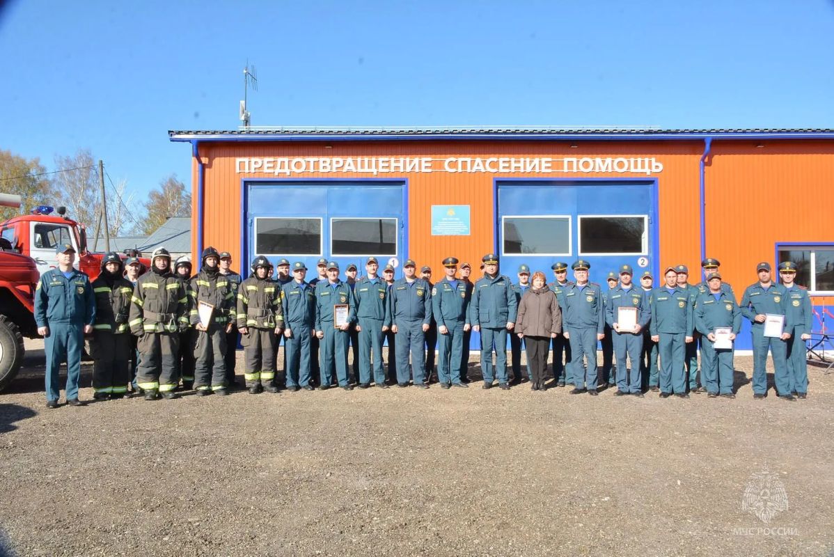 В Лебяжье завершён ремонт здания пожарно-спасательной части В Лебяжье завершён ремонт здания пожарно-спасательной части