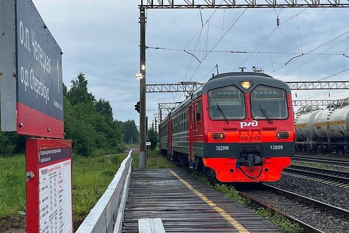 Электричка Киров - Кирово-Чепецк продолжит курсировать и в следующем году