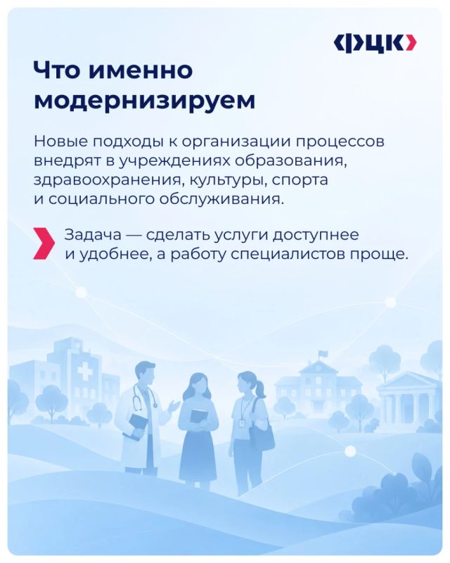 123 тысячи учреждений соцсферы изменят процессы 123 тысячи учреждений соцсферы изменят процессы