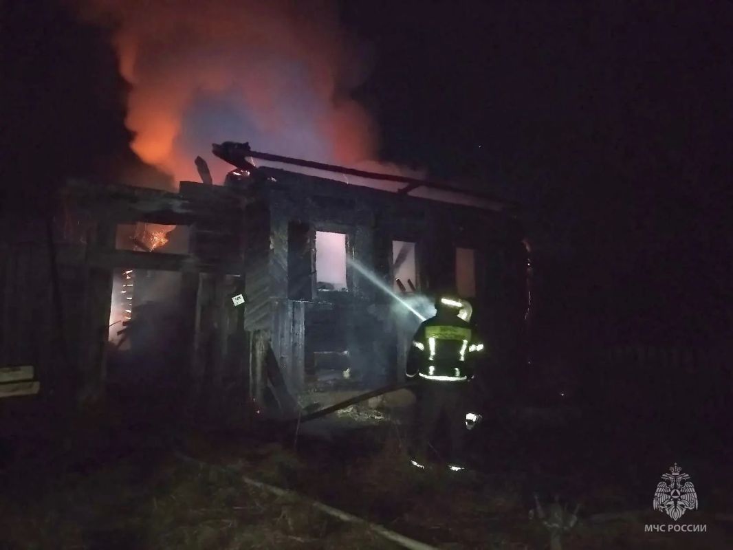 В Афанасьевском округе в результате пожара погиб мужчина