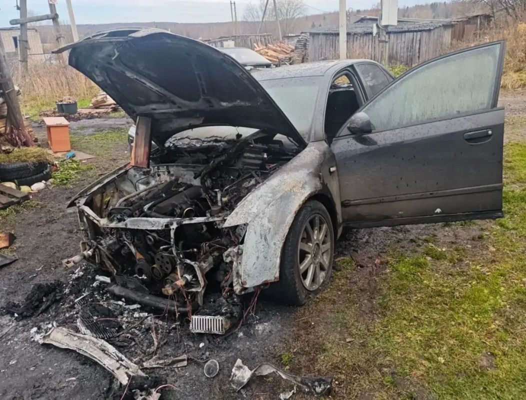 В Омутнинском районе полицейскими задержан мужчина, подозреваемый в поджоге автомобиля В Омутнинском районе полицейскими задержан мужчина, подозреваемый в поджоге автомобиля
