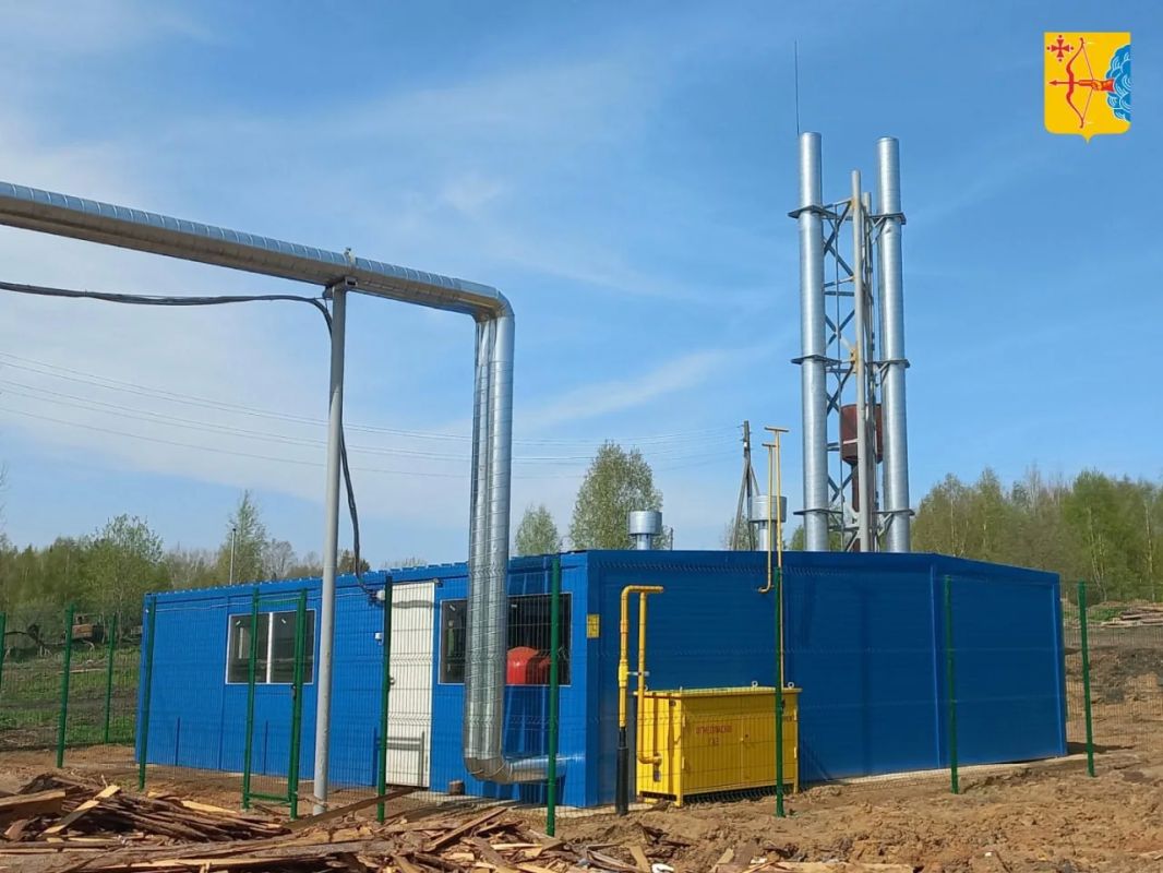 В селе Медяны Юрьянского района построили новую блочно-модульную газовую котельную