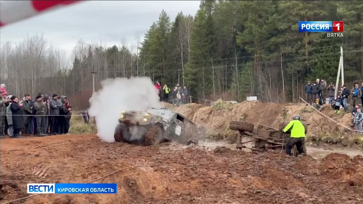 В Слободском районе завершилась серия экстрим-гонок «Тропа безумия»