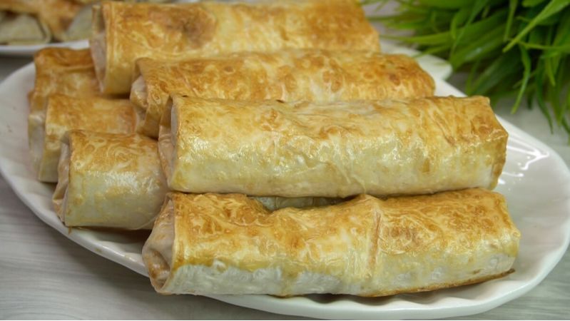 Необычные трубочки из лаваша: лакомство, которое удивит каждого
