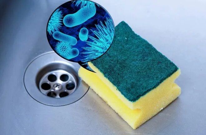 Кухонные губки: скрытые опасности на вашей кухне