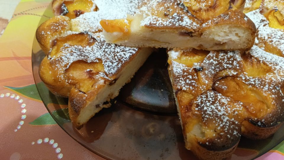 Сочное волшебство: манник с персиками, который покорит сердце каждого