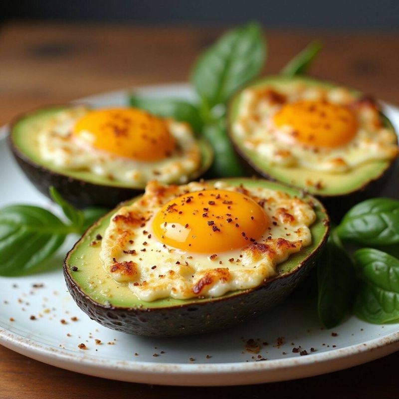 Запеченное авокадо с яйцом: легкий и питательный завтрак