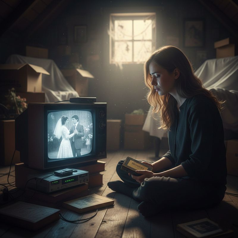 Найдя сокровище в старом комоде, девушка открывает прошлое родителей через свадьбу