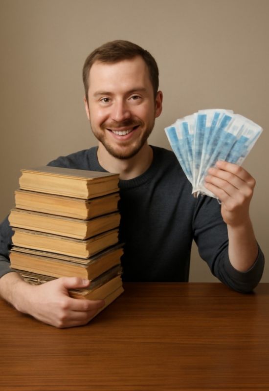 Как старые книги могут принести в доход 8000 рублей