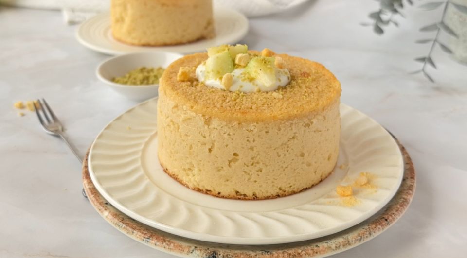 Яблочное суфле без сахара