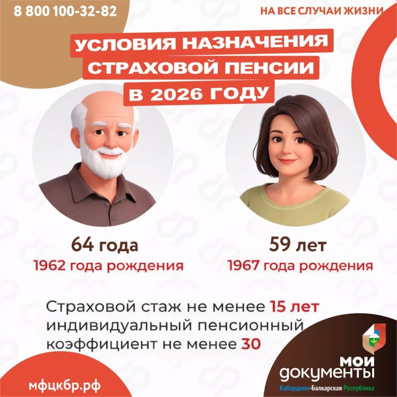 Кто точно получит страховую пенсию в 2026 году: 3 условия и простой план действий