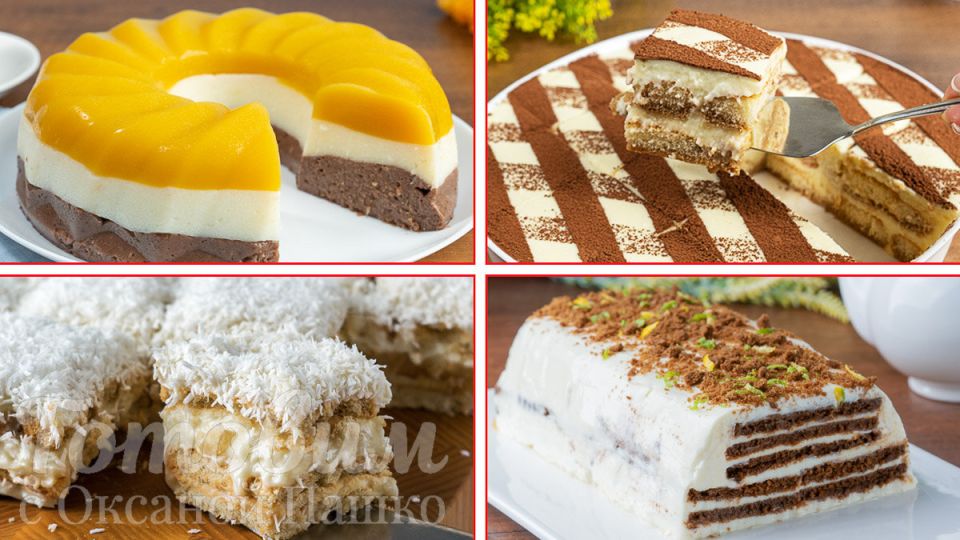 Волшебные торты без выпечки: праздник для ваших вкусов!